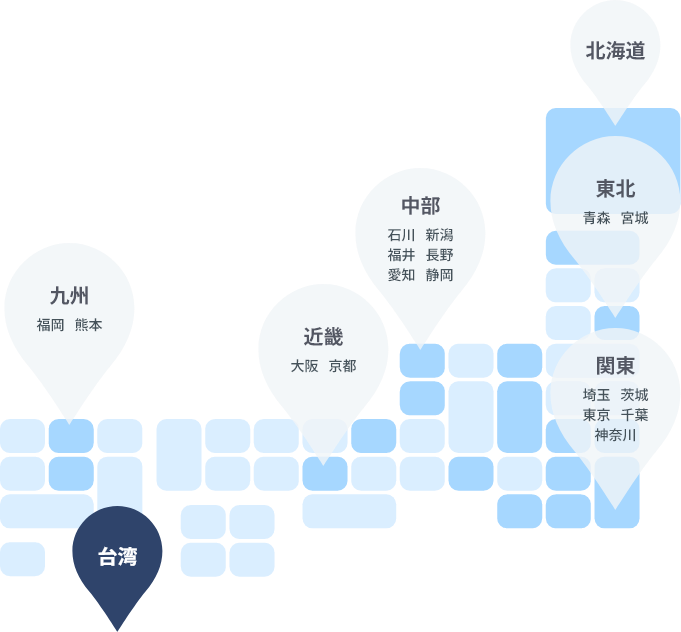 日本の地図